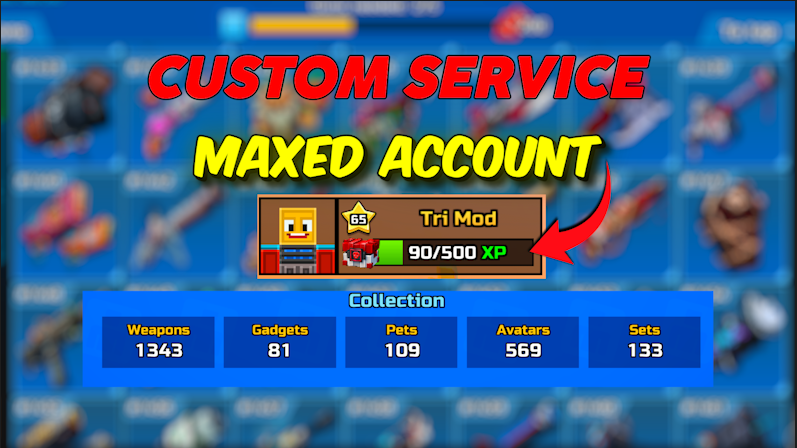 Maxed Account - Custom Service