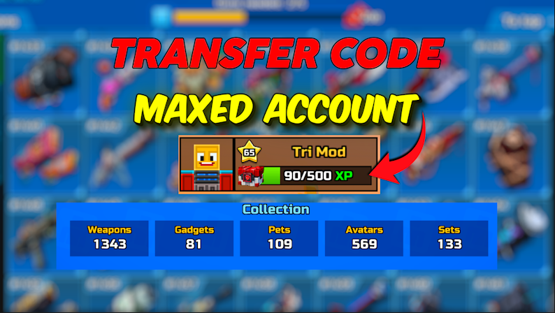 Maxed Account - Transfer Code